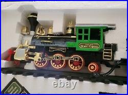 New Bright The Great American Express Train Engine Tender Caboose Track G Scale