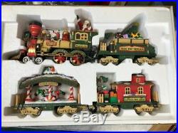New Bright The HOLIDAY EXPRESS Animated Christmas Train Set #380 1996 G Scale