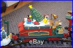 New Bright The Holiday Express #387 G Scale Animated Train Complete Set with Box