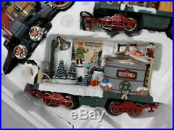 New Bright The Holiday Express Animated Christmas Train Set 385 Lights & Sounds