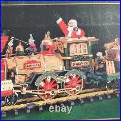 New Bright The Holiday Express Animated Toy Train Set G Scale No 384 1996