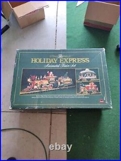 New Bright The Holiday Express Animated Toy Train Set Limited Edition G Scale