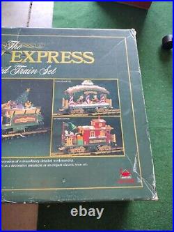 New Bright The Holiday Express Animated Toy Train Set Limited Edition G Scale