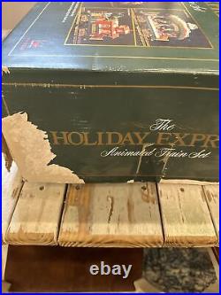 New Bright The Holiday Express Animated Toy Train Set Limited Edition G Scale