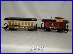 New Bright Train G Scale Set Rail King No. 376 Electric Set Complete