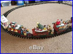 New Bright''the Holiday Espress'' Animated Train Set G Scale 384