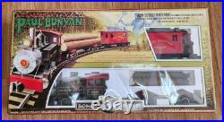 New Factory Sealed Bachmann Big Hauler Paul Bunyan G Scale Train Set