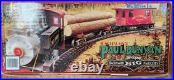 New Factory Sealed Bachmann Big Hauler Paul Bunyan G Scale Train Set