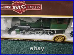 New In BOX Bachmann 4-6-0 G Scale Suwannee River Special Train Set