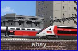 New KATO 10-1762 N Scale TGV Lyria Euroduplex Train 10 Car Set Free Shipping