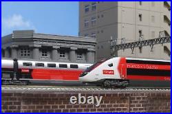 New KATO 10-1762 TGV Lyria Euroduplex N Scale 10 Car Train Set