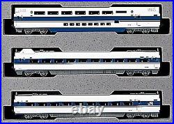 New Kato 10-355 Series 100 Shinkansen Grand Hikari 6-Car Add-on Set N Scale F/S