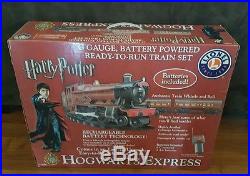 New Lionel Harry Potter Hogwarts Express G Gauge, Battery Powered train set