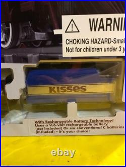 New Lionel Hershey's Battery Operated 7-11352 Freight G-gauge Train Set Tested New Lionel Hershey's Battery Operated 7-11352 Freight G-gauge Train Set Tested