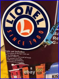 New Lionel Hershey's Battery Operated 7-11352 Freight G-gauge Train Set Tested New Lionel Hershey's Battery Operated 7-11352 Freight G-gauge Train Set Tested