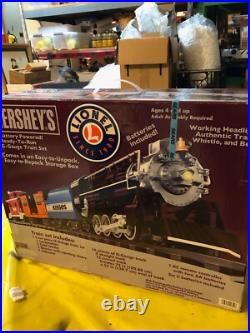 New Lionel Hershey's Battery Operated 7-11352 Freight G-gauge Train Set Tested