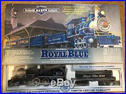 New NIB Bachmann Royal Blue G Scale 90016 Train Set