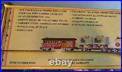 New Vintage 1970's Bachmann's Big Hauler G Scale Train Set CIRCUS TRAIN D/S