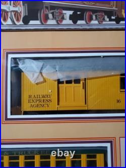 New Vintage Bachmann's Big Hauler G Scale Train Set Gold Hill Express Bh9