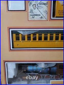 New Vintage Bachmann's Big Hauler G Scale Train Set Gold Hill Express Bh9