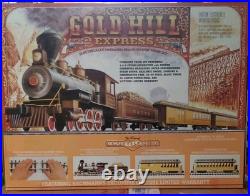 New Vintage Bachmann's Big Hauler G Scale Train Set Gold Hill Express Bh9
