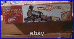 New Vintage Bachmann's Big Hauler G Scale Train Set Gold Hill Express Bh9