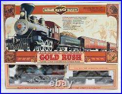 New Vintage Bachmann's Big Hauler G Scale Train Set Gold Rush 1997 NOS Sealed