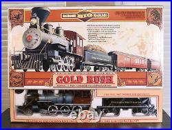 New Vintage Bachmann's Big Hauler G Scale Train Set Gold Rush 1997 NOS Sealed