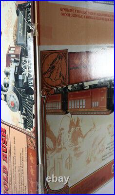 New Vintage Bachmann's Big Hauler G Scale Train Set Gold Rush 1997 NOS Sealed