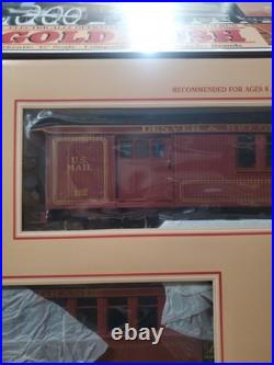 New Vintage Bachmann's Big Hauler G Scale Train Set Gold Rush 1997 Sealed Bh15