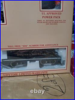 New Vintage Bachmann's Big Hauler G Scale Train Set Gold Rush 1997 Sealed Bh15