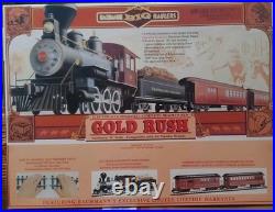 New Vintage Bachmann's Big Hauler G Scale Train Set Gold Rush 1997 Sealed Bh15