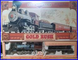 New Vintage Bachmann's Big Hauler G Scale Train Set Gold Rush 1997 Sealed Bh8