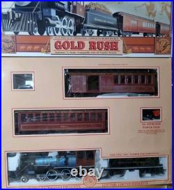 New Vintage Bachmann's Big Hauler G Scale Train Set Gold Rush 1997 Sealed Bh8