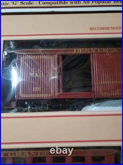 New Vintage Bachmann's Big Hauler G Scale Train Set Gold Rush 1997 Sealed Bh8