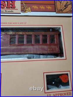New Vintage Bachmann's Big Hauler G Scale Train Set Gold Rush 1997 Sealed Bh8