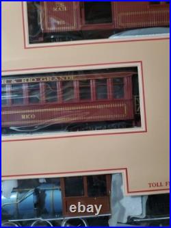 New Vintage Bachmann's Big Hauler G Scale Train Set Gold Rush 1997 Sealed Bh8