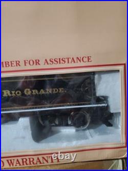 New Vintage Bachmann's Big Hauler G Scale Train Set Gold Rush 1997 Sealed Bh8