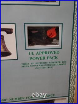 New Vintage Bachmann's Big Hauler G Scale Train Set Liberty Bell Limited Bh11