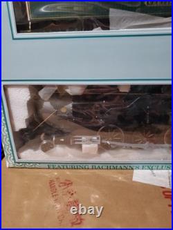 New Vintage Bachmann's Big Hauler G Scale Train Set Liberty Bell Limited Bh11