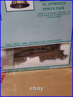 New Vintage Bachmann's Big Hauler G Scale Train Set Liberty Bell Limited Bh11