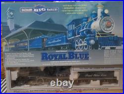 New Vintage Bachmann's Big Hauler G Scale Train Set Royal Blue Sealed Box Bh14