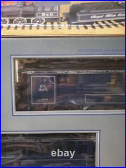 New Vintage Bachmann's Big Hauler G Scale Train Set Royal Blue Sealed Box Bh14