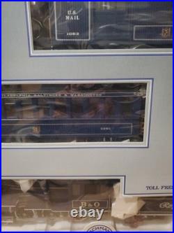 New Vintage Bachmann's Big Hauler G Scale Train Set Royal Blue Sealed Box Bh14