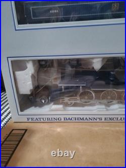 New Vintage Bachmann's Big Hauler G Scale Train Set Royal Blue Sealed Box Bh14