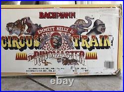 New Vtg Bachmann 90020 Emmett Kelly Jr The Ringmaster Circus Train Set G Scale