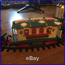 New bright holiday express, Dillards, reindeer train car train set