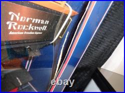 Norman Rockwell American Freedom Express Model Train G-Scale Set NIB