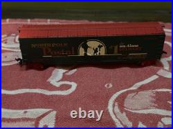 North Pole Limited G Scale Christmas Train Lot Engine Cars Caboose Tender