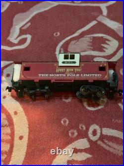 North Pole Limited G Scale Christmas Train Lot Engine Cars Caboose Tender